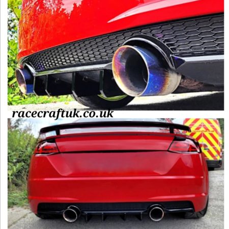 FOR MK3 AUDI TT S LINE DIFFUSER FINS, MK3 AUDI S LINE DIFFUSER FINS AUDI TT MK3