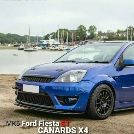 Fits" ford fiesta st mk6 canards/fiesta zetec s canards/ST150 bumper canards.
