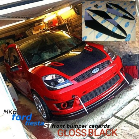 For"ford fiesta st mk6 canards/fiesta zetec s canards/fiesta st150 bumper canard