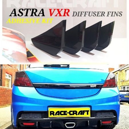 For Vauxhall Astra VXR diffuser fins/diffuser ASTRA VXR bumper fins/GLOSS NEW AD