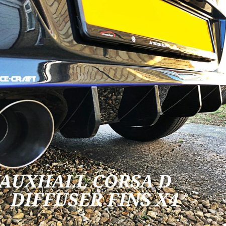 For" Vauxhall Corsa d limited edition diffuser fins NEW ADHESIVE KIT DIFFUSER  F