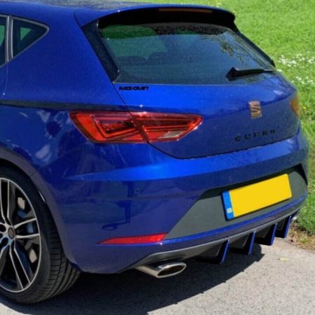 For SEAT LEON CUPRA TSI 300 DIFFUSER  EXTENSIONS,MK3  CUPRA 280 TSI DIFFUSER,MK3