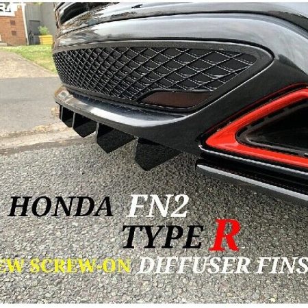 Honda Civic Type r FN2 diffuser fins,Honda civic FN2 Type R diffuser fins,Type S