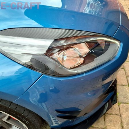 Fits"Ford Fiesta St Mk8,ecoboost Eye brow's, Fiesta mk8 ecoboost eyebrows + FREE