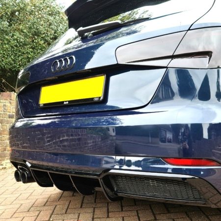 For" Audi A3 S Line 8V 2016-2017 1.4TFSI DIFFUSER FINS,AUDI A3 S LINE 8V