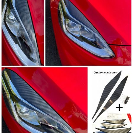 Fits"Ford Fiesta Mk8 1.0 ST Line Eye brow's,canards,fiesta Mk8 ST Line+FREE