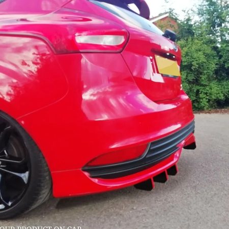 Fits"Ford Focus st MK3 Diffuser Fins x6/Focus ST Diffuser Fins KIT, FOCUS ST MK3