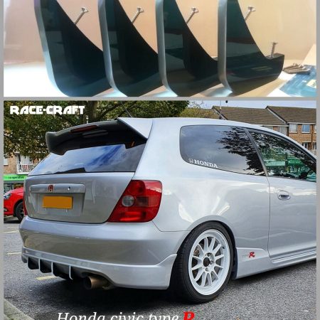 HONDA CIVIC TYPE R EP3 DIFFUSER FINS/VTEC DIFFUSER FINS/CIVIC TYPE R FINS/type r