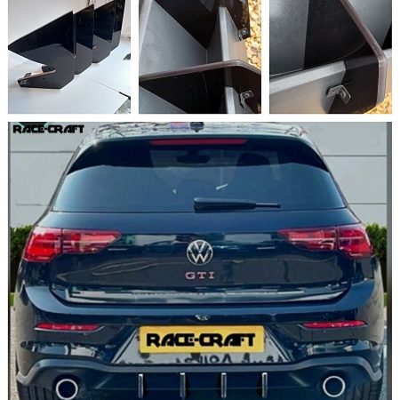 For" VW GOLF GTI MK8 Diffuser Fins 2020- MK8 Golf gti Diffuser Fins,Golf GTI