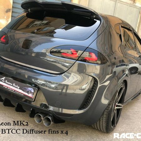 Fits"seat leon BTCC diffuser fins/seat leon btcc fins/Leon BTCC bumper diffuser