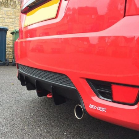 "Fits" ford fiesta mk6 st diffuser fins/zetec s fiesta st diffuser fins/mk6 st