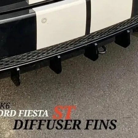Fiesta ST mk6 Diffuser Fins/fiesta st diffuser fins/fiesta st bumper diffuser st