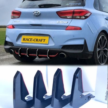 FITS Hyundai I30 N Performance Diffuser Fins, Hyundai i30 Nperformance/2.0 T-GDi