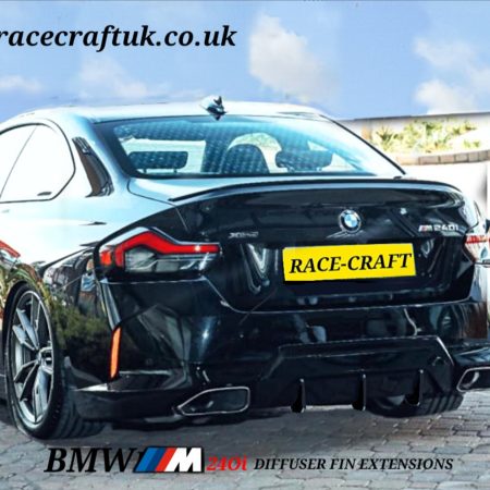For BMW 240i X Drive Coupe M Sport Rear Bumper Diffuser Fins extension's G42,(Copy)
