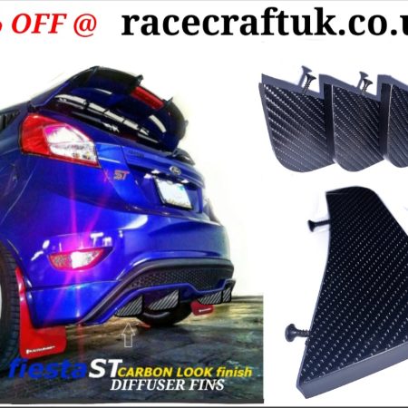 "Fits"ford fiesta ST MK7180 diffuser fins/fiesta MK7 ST180/diffuser,FIESTA ST CARBON