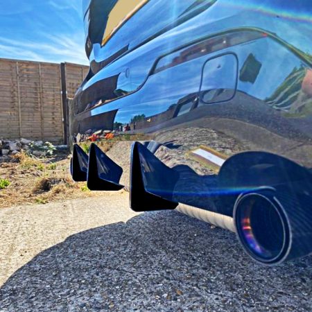 BMW  M118i M SPORT Diffuser Fin extensions, 2019- BMW DIFFUSER EXTENSIONS
