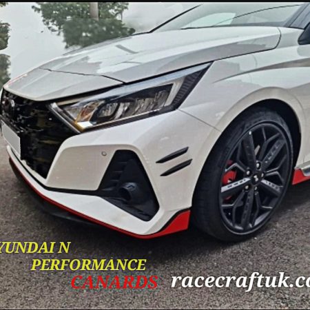 FITS Hyundai I30 N Performance Front Bumper CANARDS X4 Hyundai i30 Nperformance/2.0 T-GDi
