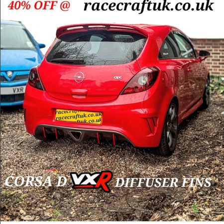 Vauxhall Corsa D VXR DIFFUSER FINS