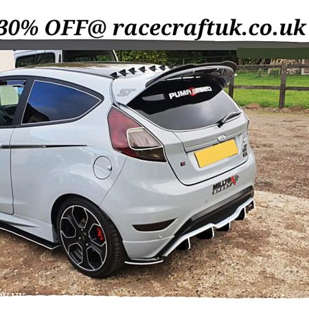 "Fits"ford fiesta st montune diffuser fins/fiesta st 200 mk7/diffuser,st montune