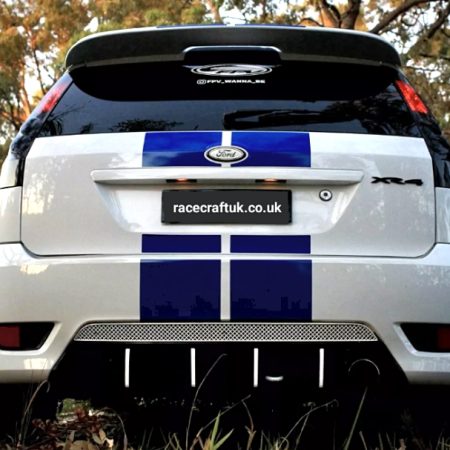 "Fits" ford fiesta mk6 st diffuser fins/fiesta zetec s/ fiesta st150 diffuser WHITE TRIM